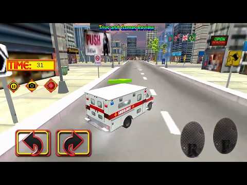 City Ambulance Rescue Drive Simulator Game 2017 Gameplay Android NEW