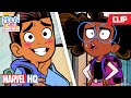 Crushed Marvel S Moon Girl And Devil Dinosaur Disneychannelanimation MarvelHQ