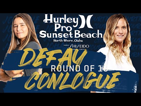 Johanne Defay vs Courtney Conlogue Hurley Pro Sunset Beach - Round of 16 heat 1
