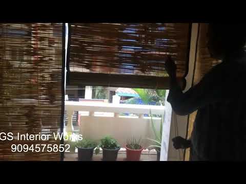 Bamboo Thatti balcony blinds