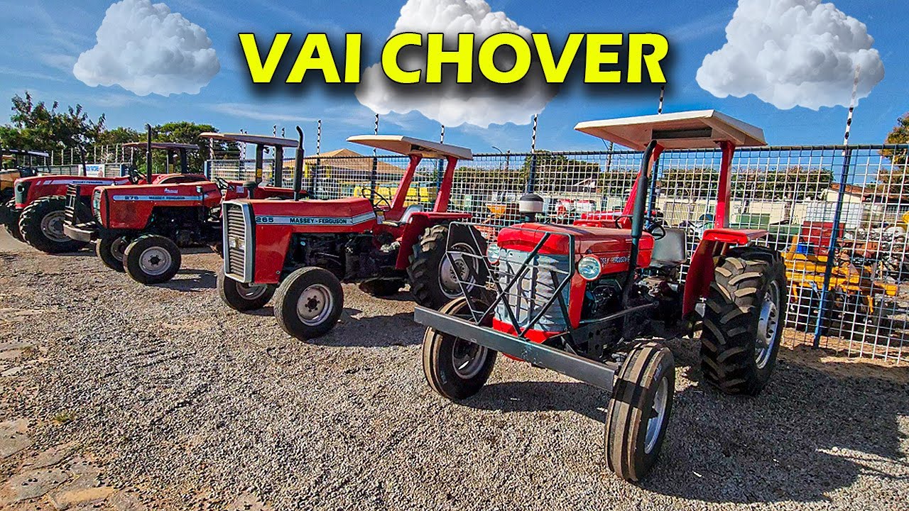 TRATORES A VENDA COM A MUDANÇA DE TEMPO