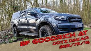 Neue Reifen und Felgen - BF Goodrich AT 265/75/16 - Dotz Dakar | Molly Adventure Umbau | Ford Ranger