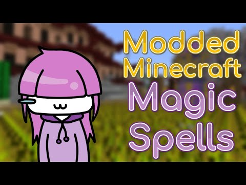 Unleashing Insane Magic Spells in Modded Minecraft!