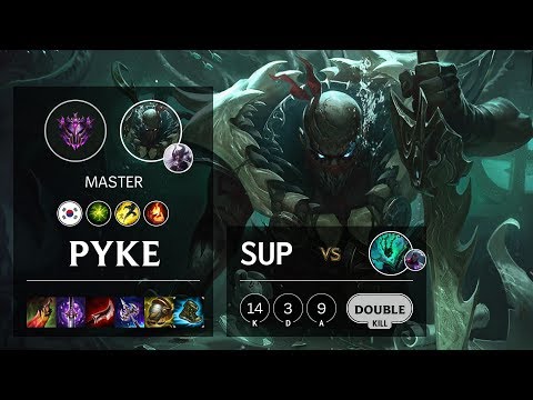Pyke Support vs Thresh - KR Master Patch 10.11