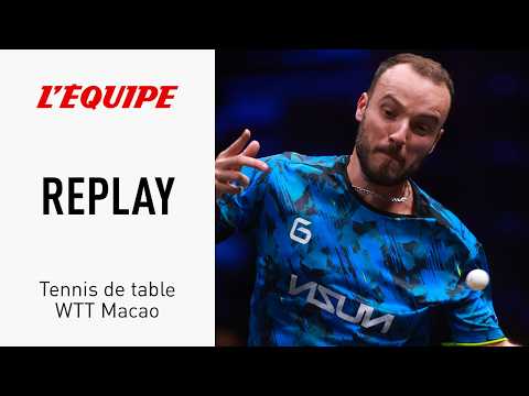 Tennis de table : Le replay du match entre Simon Gauzy et Shunsuke Togami au WTT Macao