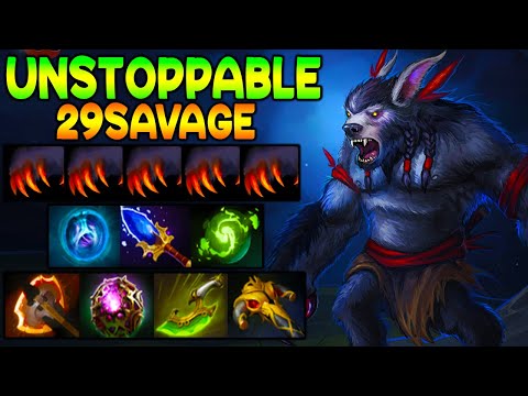 UNSTOPPABLE 29 SAVAGE - CARRY URSA - TANKY BUILD - DOTA 2 GAMEPLAY