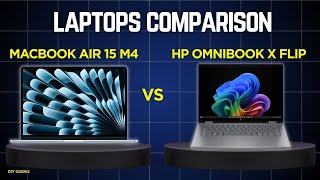 HP OmniBook X Flip 14 Vs Apple MacBook Air 15 M4: Windows Vs MacBook Showdown!