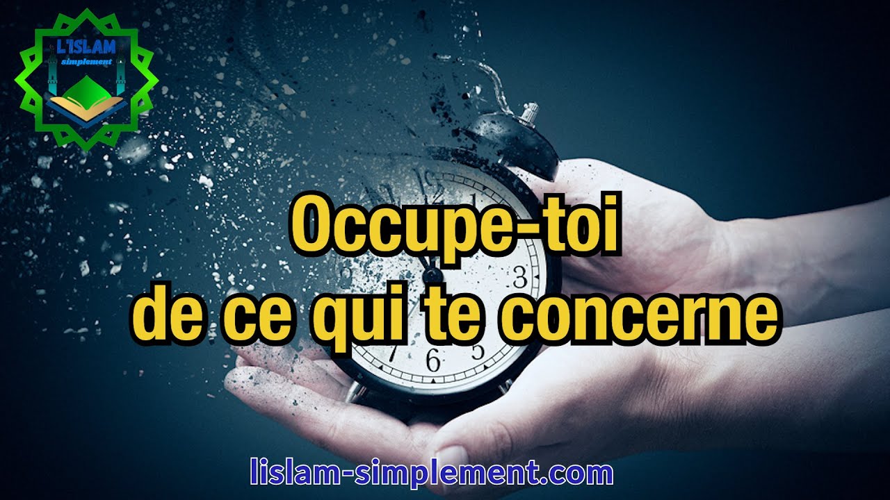 Occupe-toi de ce qui te concerne 🫵 !