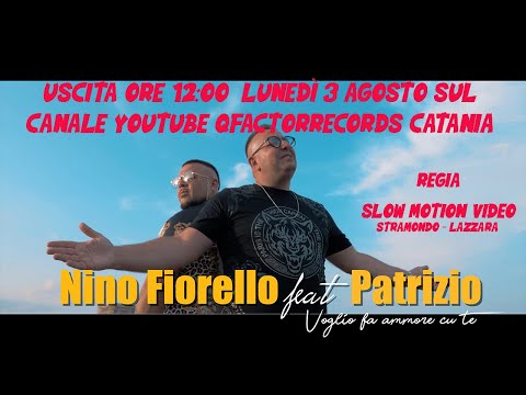 Nino Fiorello ft Patrizio - Voglio fa ammore cu te (Anteprima)