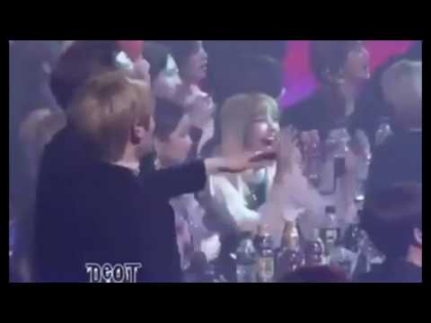 BLACKPINK Lisa Reaction to BTS V dancing Watch me