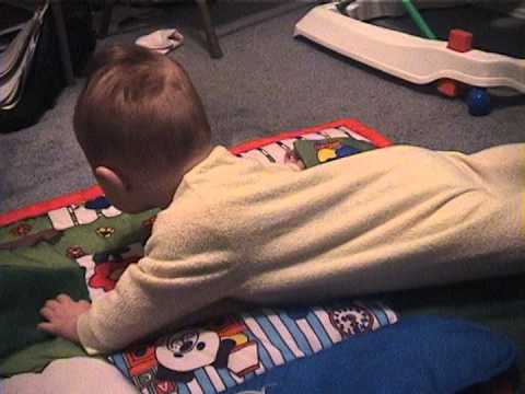 1999 01 04 Austin playing on floor