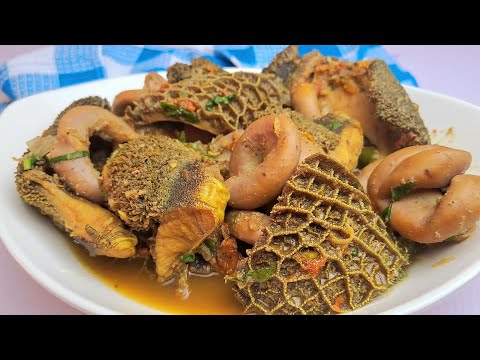 Beef Tripe Recipe (Mala Mogodu, Ulusu, Matumbu, Maguru) - South African Traditional Food Recipe