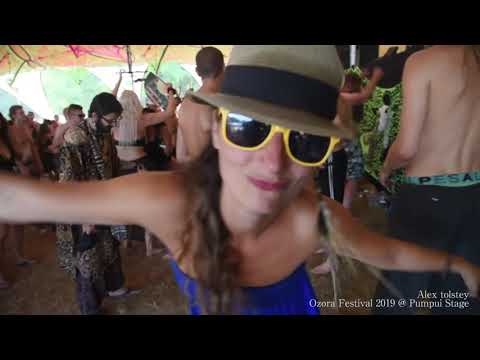 Alex Boshke Tolstey  at Pumpui stage Ozora festival 2019