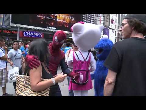 Times Square Characters