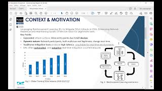 Download the video "DDoS Mitigation while Preserving QoS: A Deep Reinforcement Learning-Based Approach, by Shurok Khozam"