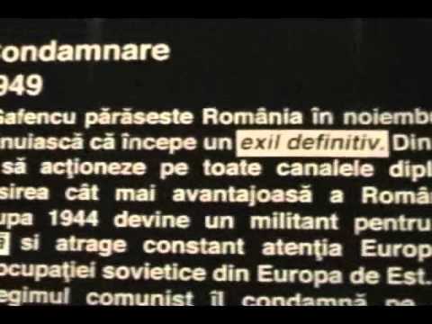 Expoziţia „Grigore Gafencu. Un destin"