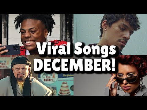 Top 40 Songs That Are Buzzing Right Now On Social Media! - DECEMBER 2022!
