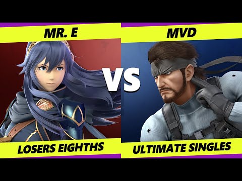 Gridiron Clash Losers Top 8 - Mr. E (Lucina) Vs. MVD (Snake) Smash Ultimate