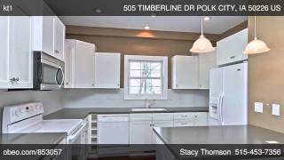 preview picture of video '505 TIMBERLINE DR POLK CITY IA 50226 - Stacy Thomson - BHHS First Realty WDM'