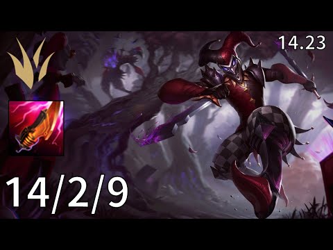 Shaco Jungle vs Evelynn - EUW Master | Patch 14.23