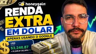 GANHE EM DOLAR APENAS USANDO O GOOGLE | HONEYGAIN