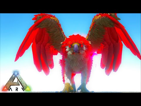 FIRE BREATHING ALPHA GRIFFIN & ZOMBIE WYVERN !!! ARK CRYSTAL ISLES ARK: SURVIVAL EVOLVED MODDED E11