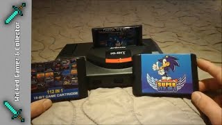 *Update Video* 112 / 126 in 1 Multi Game Cart - Sega Megadrive HD Flashback / Multi Card Testing