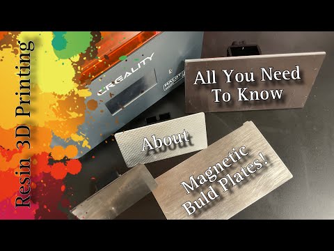 The Complete Guide to Magnetic Build Plates for Resin 3D Printers