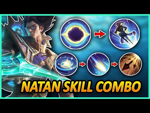 COMBO SKILL Natan Mobile Legends (Maksimum CC + Damage ⚔️) - Natan Montage Eps 3