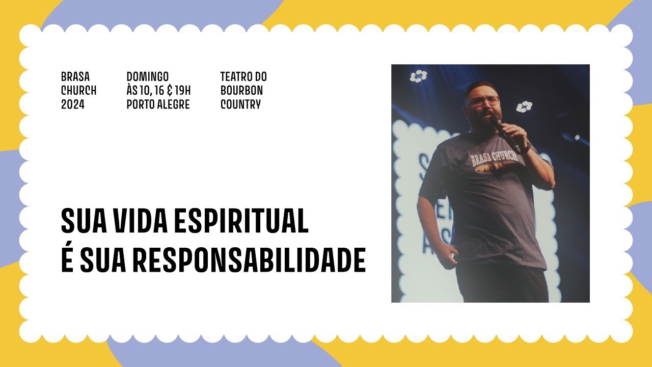 Sua Vida Espiritual É Sua Responsabilidade - Pr. Maurício Martins