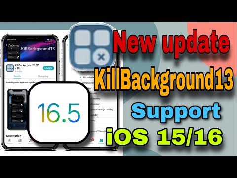 New update Tweak KillBackground13 support iOS 15 - iOS 16 (Dopamine& Palera1n Jailbreak)