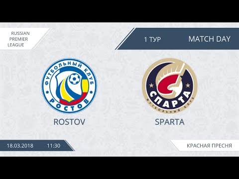 AFL18. Russia. Premier League. Day 1. Rostov - Sparta.