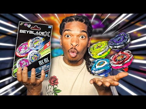 HASBRO NEW WAVE 5 + CX BEYBLADES UNBOXING AND BATTLES!!!
