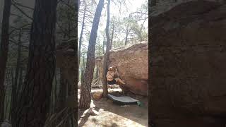 Video thumbnail of Repisodromo, 6a. Albarracín