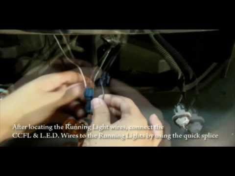 Projector CCFL-Halo Headlights Installation