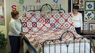 Antique Quilt Bed Turning