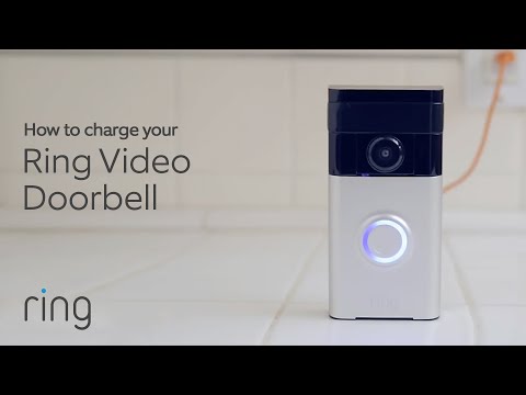 How to Charge Your Ring Video Doorbell | Ring
