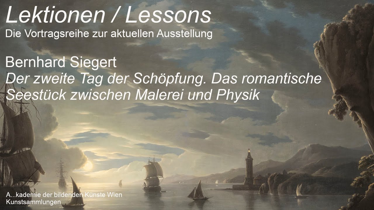 Lektionen /  Lessons – Bernhard Siegert