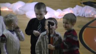 preview picture of video 'Marengo Elementary Christmas Program 2014, Pre School'