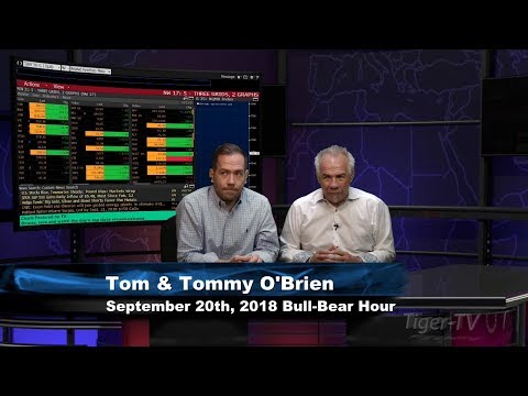September 20th Bull-Bear Nadex Option Hour on TFNN - 2018