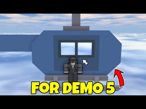 I FOUND THE HELICOPTER FOR DEMO 5!!! - (Breaking Block Tales) | Roblox