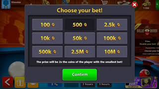 OMG😲😲 its a impossible short on 8 ball pool😜😜