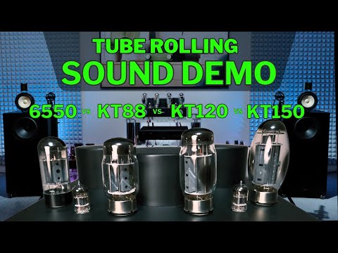 KT88, 6550, KT120, KT150 - Best sound demo with Qualio IQ !!!