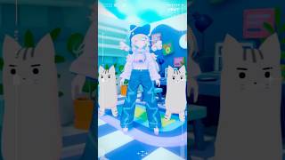 ねこちゃんダンス₍˄·͈༝·͈˄₎再掲　#vtuber  #shorts