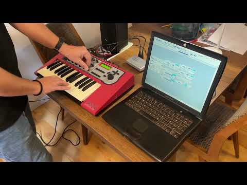 Clavia Nord Modular G1 Keyboard + Powerbook G3 image 5