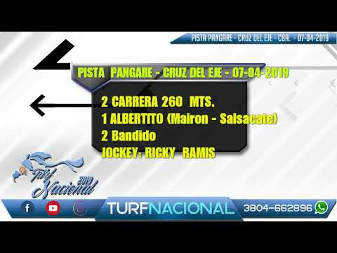 ALBERTITO - Pista Pangare Cruz del Eje 07/04/2019