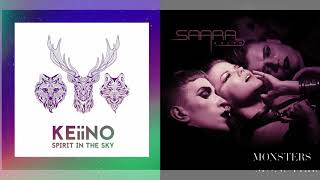 Spirit In The Sky vs. Monsters MASHUP | Keiino &amp; Saara Aalto | Eurovision 2018 and 2019