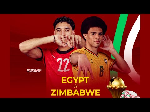 EGYPT vs ZIMBABWE - MATCHDAY 1 OF GROUP B - AFCON 2025