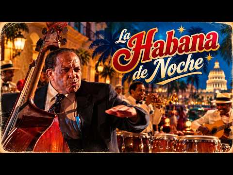 🌴 La Habana de Noche 🇨🇺 Rolando Laserie, Orquesta América, Celeste Mendoza | Cuba Años 50