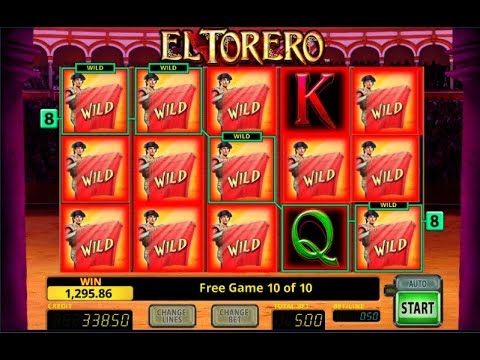 El Torero Slot: ABSOLUTE MEGA BIG WIN!!! 5€ Fach l 2019 1.500€ BIG WIN